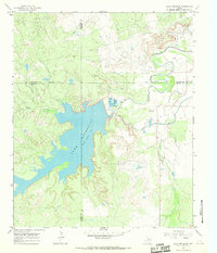 Download a high-resolution, GPS-compatible USGS topo map for Lake Diversion, TX (1968 edition)