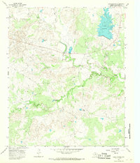 Download a high-resolution, GPS-compatible USGS topo map for Lake Electra, TX (1968 edition)