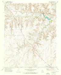 preview thumbnail of historical topo map of Ochiltree County, TX in 1973
