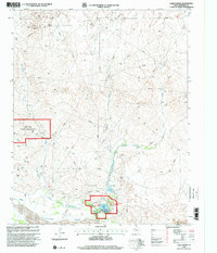Download a high-resolution, GPS-compatible USGS topo map for Lake Marvin, TX (2001 edition)