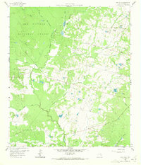 Download a high-resolution, GPS-compatible USGS topo map for Lake Paula, TX (1972 edition)