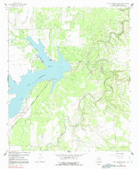 Download a high-resolution, GPS-compatible USGS topo map for Lake Stamford East, TX (1992 edition)