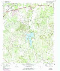Download a high-resolution, GPS-compatible USGS topo map for Lake Sweetwater, TX (1987 edition)