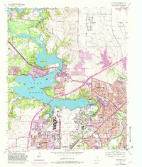 Download a high-resolution, GPS-compatible USGS topo map for Lake Worth, TX (1982 edition)