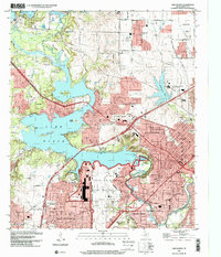 Download a high-resolution, GPS-compatible USGS topo map for Lake Worth, TX (2001 edition)