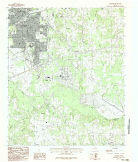 Download a high-resolution, GPS-compatible USGS topo map for Lakeport, TX (1983 edition)