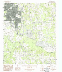 Download a high-resolution, GPS-compatible USGS topo map for Lakeport, TX (1986 edition)