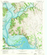 Download a high-resolution, GPS-compatible USGS topo map for Lakeside Village, TX (1971 edition)