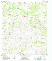 Download a high-resolution, GPS-compatible USGS topo map for Lamkin, TX (1991 edition)