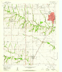Download a high-resolution, GPS-compatible USGS topo map for Lancaster, TX (1960 edition)