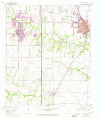 Download a high-resolution, GPS-compatible USGS topo map for Lancaster, TX (1974 edition)