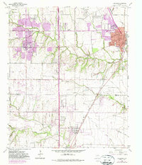 Download a high-resolution, GPS-compatible USGS topo map for Lancaster, TX (1987 edition)