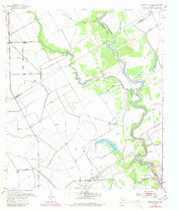 Download a high-resolution, GPS-compatible USGS topo map for Lane City SE, TX (1980 edition)