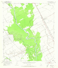 Download a high-resolution, GPS-compatible USGS topo map for Lane City, TX (1973 edition)