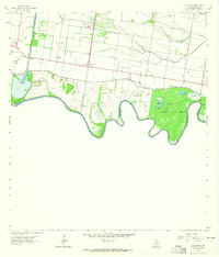preview thumbnail of historical topo map of Hidalgo County, TX in 1962