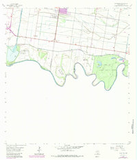 preview thumbnail of historical topo map of Hidalgo County, TX in 1962