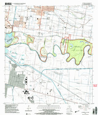 Download a high-resolution, GPS-compatible USGS topo map for Las Milpas, TX (2003 edition)