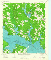Download a high-resolution, GPS-compatible USGS topo map for Lassater, TX (1964 edition)