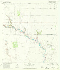 Download a high-resolution, GPS-compatible USGS topo map for Laureles Ranch, TX (1972 edition)