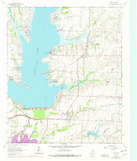 Download a high-resolution, GPS-compatible USGS topo map for Lavon, TX (1978 edition)