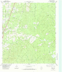 Download a high-resolution, GPS-compatible USGS topo map for Leggett, TX (1984 edition)