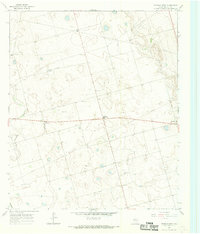 preview thumbnail of historical topo map of Martin County, TX in 1966
