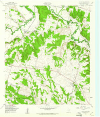 Download a high-resolution, GPS-compatible USGS topo map for Leon Junction, TX (1961 edition)