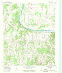 Download a high-resolution, GPS-compatible USGS topo map for Leon South, TX (1971 edition)
