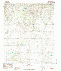 preview thumbnail of historical topo map of Hall County, TX in 1985