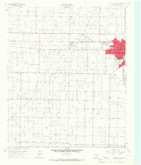 Download a high-resolution, GPS-compatible USGS topo map for Levelland West, TX (1966 edition)