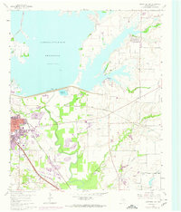 Download a high-resolution, GPS-compatible USGS topo map for Lewisville East, TX (1974 edition)