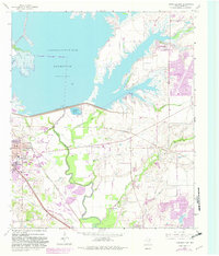 Download a high-resolution, GPS-compatible USGS topo map for Lewisville East, TX (1982 edition)