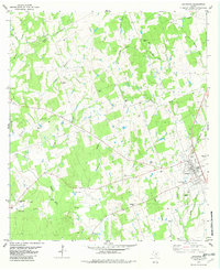 Download a high-resolution, GPS-compatible USGS topo map for Lexington, TX (1982 edition)