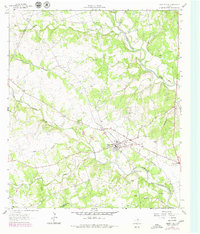 Download a high-resolution, GPS-compatible USGS topo map for Liberty Hill, TX (1979 edition)