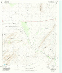 Download a high-resolution, GPS-compatible USGS topo map for Lightning Hills, TX (1984 edition)