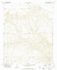 Download a high-resolution, GPS-compatible USGS topo map for Little Blue Creek, TX (1974 edition)