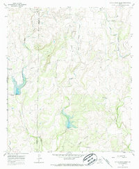 Download a high-resolution, GPS-compatible USGS topo map for Little Grape Creek, TX (1970 edition)