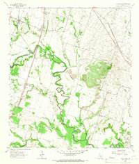 Download a high-resolution, GPS-compatible USGS topo map for Little River, TX (1966 edition)