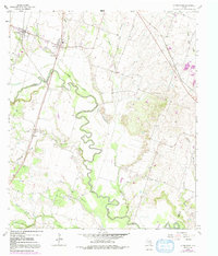 Download a high-resolution, GPS-compatible USGS topo map for Little River, TX (1991 edition)