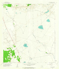 Download a high-resolution, GPS-compatible USGS topo map for Live Oak Lake, TX (1963 edition)
