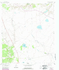 Download a high-resolution, GPS-compatible USGS topo map for Live Oak Lake, TX (1987 edition)