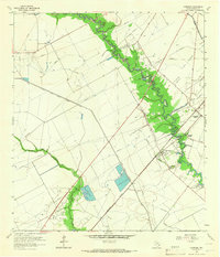 Download a high-resolution, GPS-compatible USGS topo map for Liverpool, TX (1966 edition)