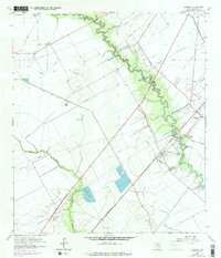 Download a high-resolution, GPS-compatible USGS topo map for Liverpool, TX (1977 edition)