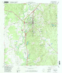 Download a high-resolution, GPS-compatible USGS topo map for Livingston, TX (1984 edition)