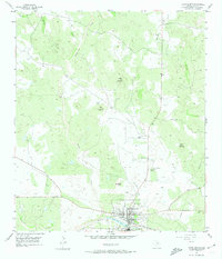 Download a high-resolution, GPS-compatible USGS topo map for Llano North, TX (1974 edition)
