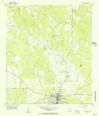 Download a high-resolution, GPS-compatible USGS topo map for Llano North, TX (1956 edition)