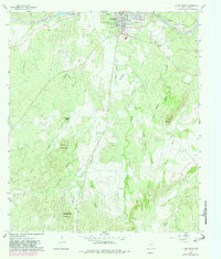 Download a high-resolution, GPS-compatible USGS topo map for Llano South, TX (1982 edition)