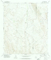 Download a high-resolution, GPS-compatible USGS topo map for Lobo SW, TX (1975 edition)