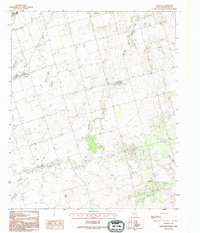 Download a high-resolution, GPS-compatible USGS topo map for Lockett, TX (1995 edition)