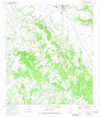 preview thumbnail of historical topo map of Caldwell County, TX in 1964